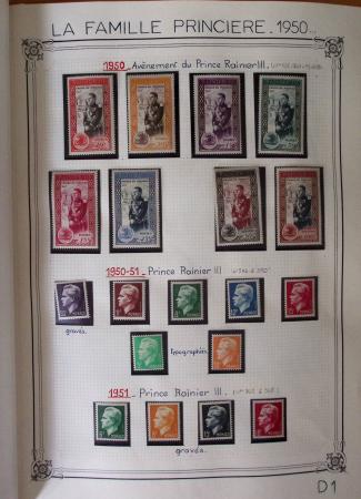 1885-1986, Collection de Monaco en 1 volume Y&T Rouge,