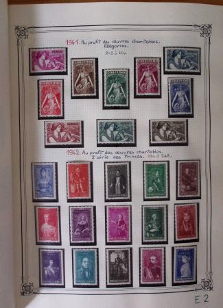 1885-1986, Collection de Monaco en 1 volume Y&T Rouge,