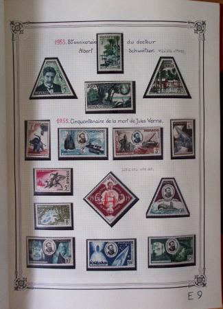 1885-1986, Collection de Monaco en 1 volume Y&T Rouge,