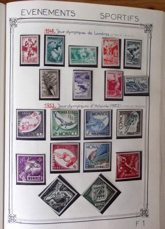 1885-1986, Collection de Monaco en 1 volume Y&T Rouge,