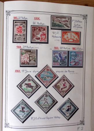1885-1986, Collection de Monaco en 1 volume Y&T Rouge,