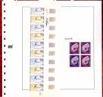 N°1752/53 Europa France 1973, la paire d'épreuve de