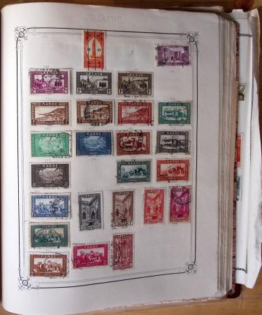 1849-1955, Collection de France avec quelques timbres
