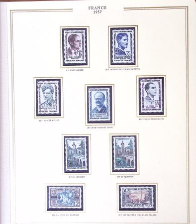1955-2012, Collection de France 10 albums Présidence,