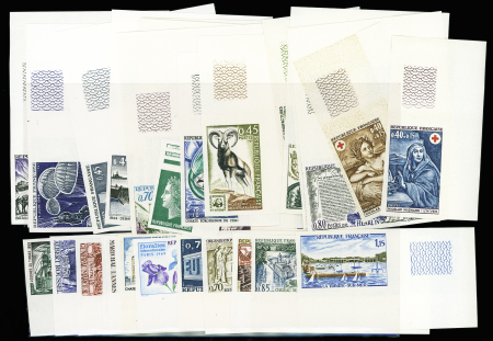1969 année complète non dentelée (n°1582/1620) Cdf,