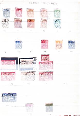 1849-1945, Début de collection de France en tous états