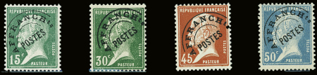 N°65/68 Pasteur préo. (4 valeurs), neuf **, TB