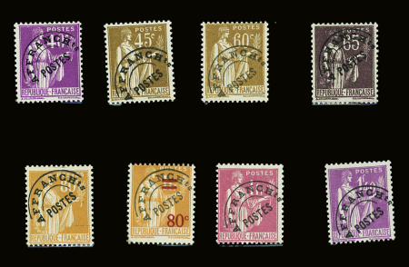 N°70/77, série "Paix" préo (8 valeurs), neuf **, TB