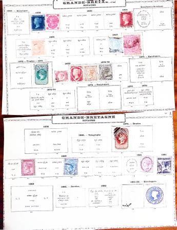 1850-1960, Group of 87 old-time Maury pages cut out