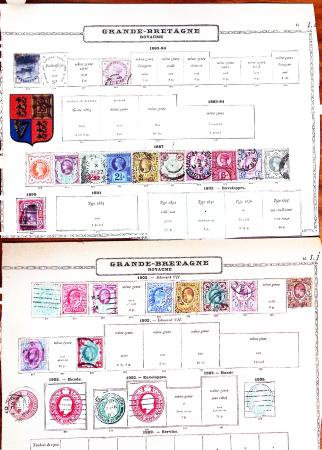 1850-1960, Group of 87 old-time Maury pages cut out