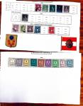 1850-1960, Group of 87 old-time Maury pages cut out
