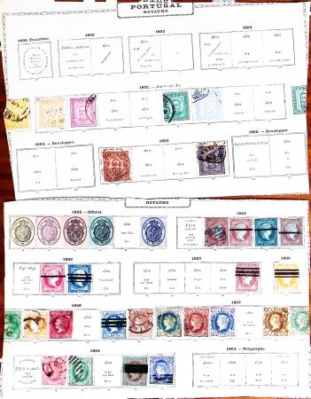 1850-1960, Group of 87 old-time Maury pages cut out