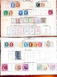1850-1960, Group of 87 old-time Maury pages cut out