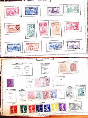 1850-1960, Group of 87 old-time Maury pages cut out