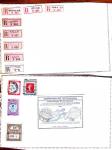 1850-1960, Group of 87 old-time Maury pages cut out