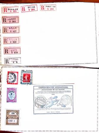 1850-1960, Group of 87 old-time Maury pages cut out