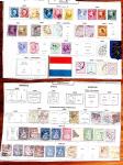 1850-1960, Group of 87 old-time Maury pages cut out