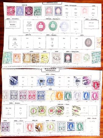 1850-1960, Group of 87 old-time Maury pages cut out