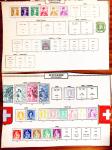 1850-1960, Group of 87 old-time Maury pages cut out