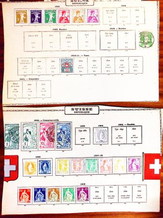 1850-1960, Group of 87 old-time Maury pages cut out