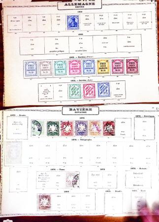 1850-1960, Group of 87 old-time Maury pages cut out