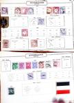 1850-1960, Group of 87 old-time Maury pages cut out