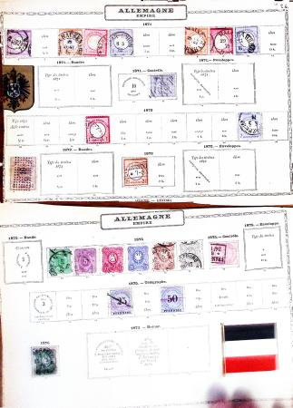 1850-1960, Group of 87 old-time Maury pages cut out