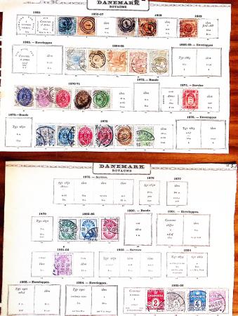 1850-1960, Group of 87 old-time Maury pages cut out