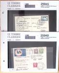 1901-1960, Ensemble de lettres d'Antarctique et Polaire,