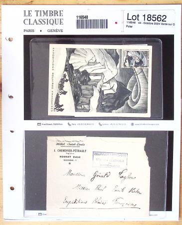 1901-1960, Ensemble de lettres d'Antarctique et Polaire,