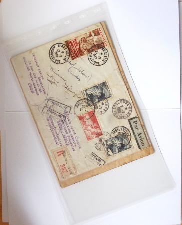 1901-1960, Ensemble de lettres d'Antarctique et Polaire,