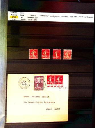 1906-30, Collection spécialisée sur les Semeuses en