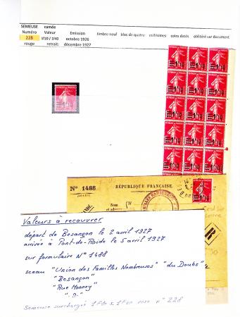 1906-30, Collection spécialisée sur les Semeuses en