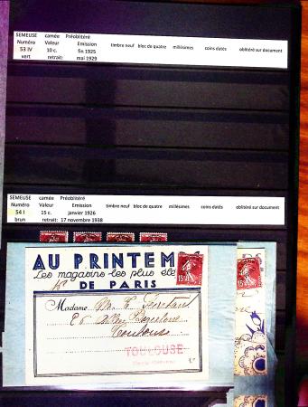 1906-30, Collection spécialisée sur les Semeuses en