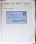 1867, Exceptionnelle étude sur N°29, avec planchage,