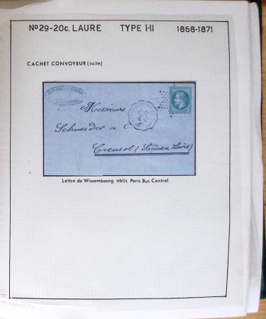 1867, Exceptionnelle étude sur N°29, avec planchage,