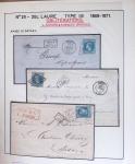 1867, Exceptionnelle étude sur N°29, avec planchage,