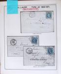 1867, Exceptionnelle étude sur N°29, avec planchage,