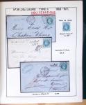 1867, Exceptionnelle étude sur N°29, avec planchage,