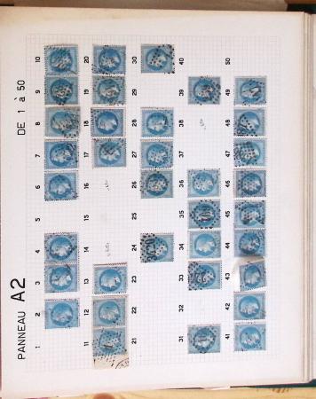 1867, Exceptionnelle étude sur N°29, avec planchage,