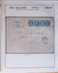1867, Exceptionnelle étude sur N°29, avec planchage,