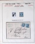 1867, Exceptionnelle étude sur N°29, avec planchage,