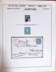 1867, Exceptionnelle étude sur N°29, avec planchage,
