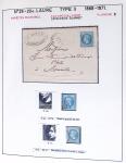 1867, Exceptionnelle étude sur N°29, avec planchage,