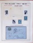 1867, Exceptionnelle étude sur N°29, avec planchage,