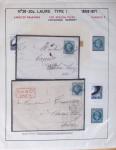 1867, Exceptionnelle étude sur N°29, avec planchage,