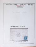 1867, Exceptionnelle étude sur N°29, avec planchage,