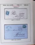 1867, Exceptionnelle étude sur N°29, avec planchage,