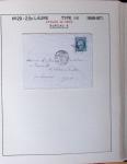 1867, Exceptionnelle étude sur N°29, avec planchage,
