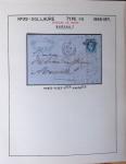 1867, Exceptionnelle étude sur N°29, avec planchage,